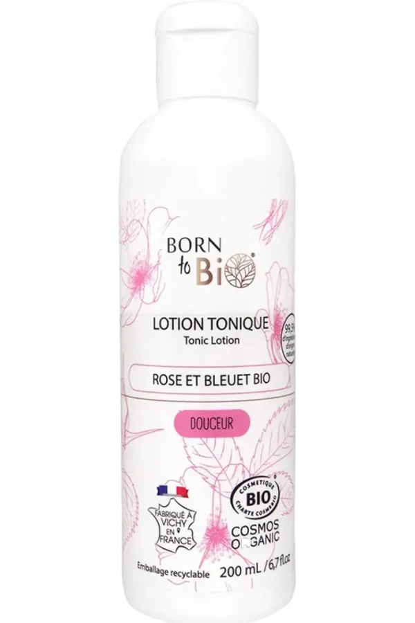 Toning Lotion Rose and Cornflower - Certified organic