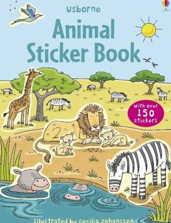Usborne-First Sticker Book Animals